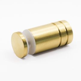 Shower Knob Single Sided Nero Brushed Gold