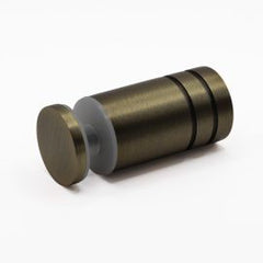 Shower Knob Single Sided Dark Antique Brass