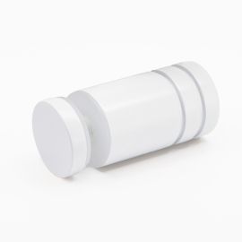 Shower Knob Single Sided Matt White
