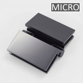 Square Bifold Hinge 6mm Glass Gunmetal