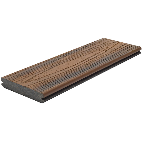 Trex Groove Board, Composite deck board, 95% recycled. 25 year warranty