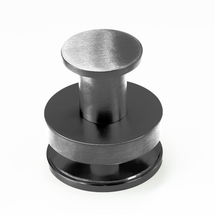 SRHBGM – Shower Robe Hook Brushed Gunmetal – supplier gallery view 2