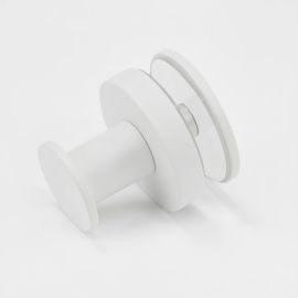 Shower Robe Hook Matt White