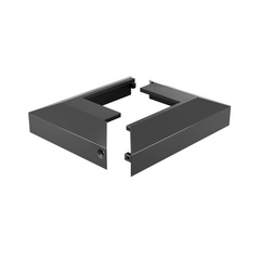 Two part domical cover for 50mm post POWDER COATED ALUMINIUM for 135 x 100mm base plate