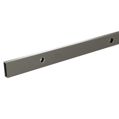 Sliding Shower Screen Rail  (Frameless, Stal System) - Brushed Nickel