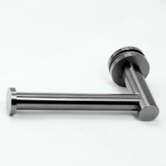 Shower Toilet Roll Holder Brushed Gunmetal