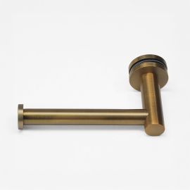 Shower Toilet Roll Holder Antique Brass