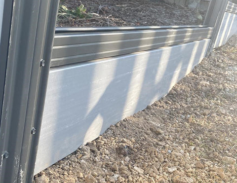 Composite Fence Plinth SuperPlinth - 150mmH x 40mmD x 3160mmL