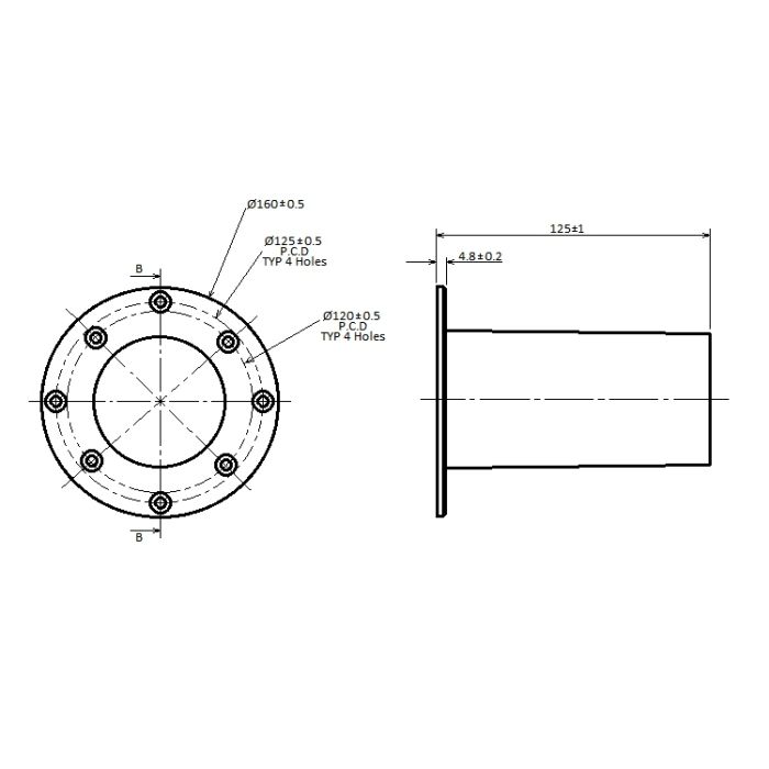 TH80 – Balustrading Socket – supplier gallery view 2