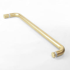 TRK500BB – Towel Rail 500mm Brushed Brass with Knob – supplier gallery view 2