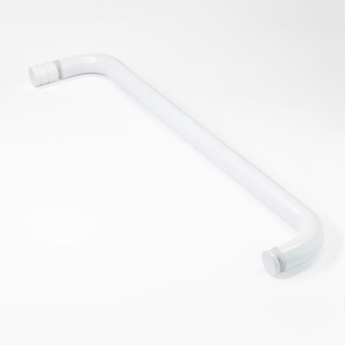 TRK500MW – Towel Rail 500mm Matt White with Knob – supplier gallery view 2