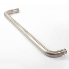 Towel Rail 500mm Warm Brushed Nickel with Knob