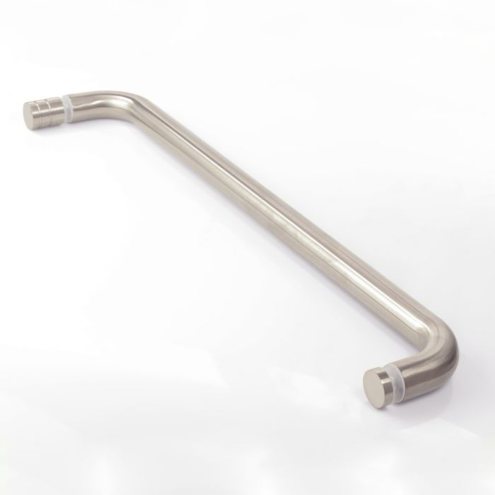 TRK500WBN – Towel Rail 500mm Warm Brushed Nickel with Knob – supplier gallery view 2