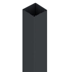 50 x 50mm Aluminium Post - 6000mm - Heavy Duty - Black
