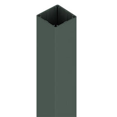 50 x 50mm Aluminium Post - 6000mm - Heavy Duty - Woodland Grey