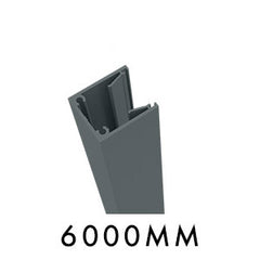 Aluminium Slat Screen Kit - Basalt colour, 1800mm high x 3000mm wide, Slat fence panel,