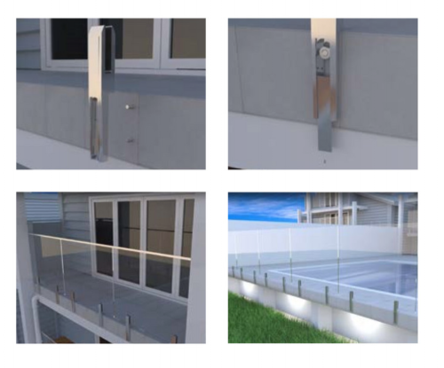 Face Mount Pool Fence Spigot Frameless Glass Spigots Stainless Steel