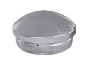 MOD50 domed end cap SS316