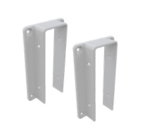 Wall/post brackets 2 PACK for Hamptons PVC fencing