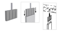 Flat rail converter