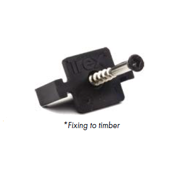 Hideaway® Universal Fastener CONNECTOR CLIP FOR TIMBER SUBSTRATE,