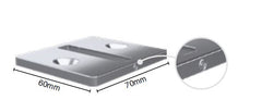 70x60mm top plate