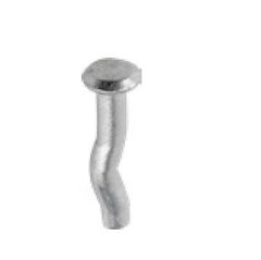Sliding gate track pins