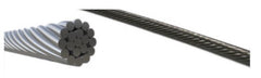 1x19 Stainless steel wire 3.2MM - GRADE SS316 CHOOSE LENGTH