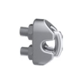 Wire rope grip  3.2mm  Stainless Steel 316