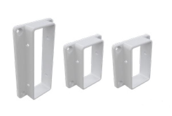 Wall/post brackets 3 PACK for Semi privacy Hamptons fencing