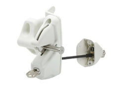 White Lokk Latch and deluxe KEYED TO DIFFER