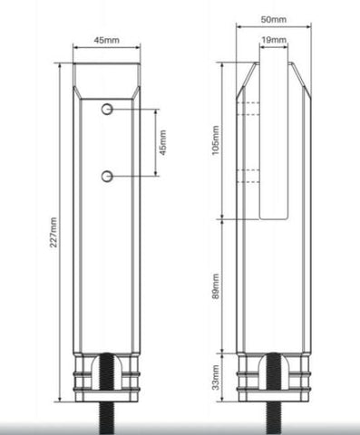 10 x Pool Fence Spigot, SS2205, Highest Quality, Australian Stock,