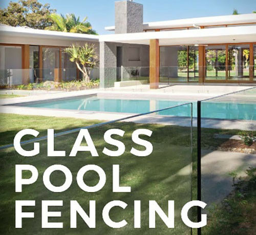 Frameless 12mm Glass Pool Fence Panels, choose your size - No Spigot