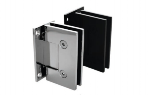 Glass to Wall Frameless shower door hinge, 8 - 10mm glass, very high quality