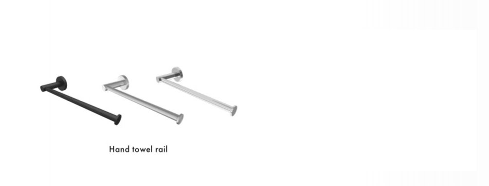 Hand Towel Bar/Holder/Rail/Ring Choose the finish / colour.