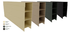 Stackable sleeper Alumawall  2385mm x 150mm