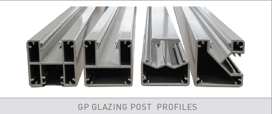2 WAY SEMI FRAMELESS GLAZING POSTS - 1800mm In Ground Glazing Post - Image 2