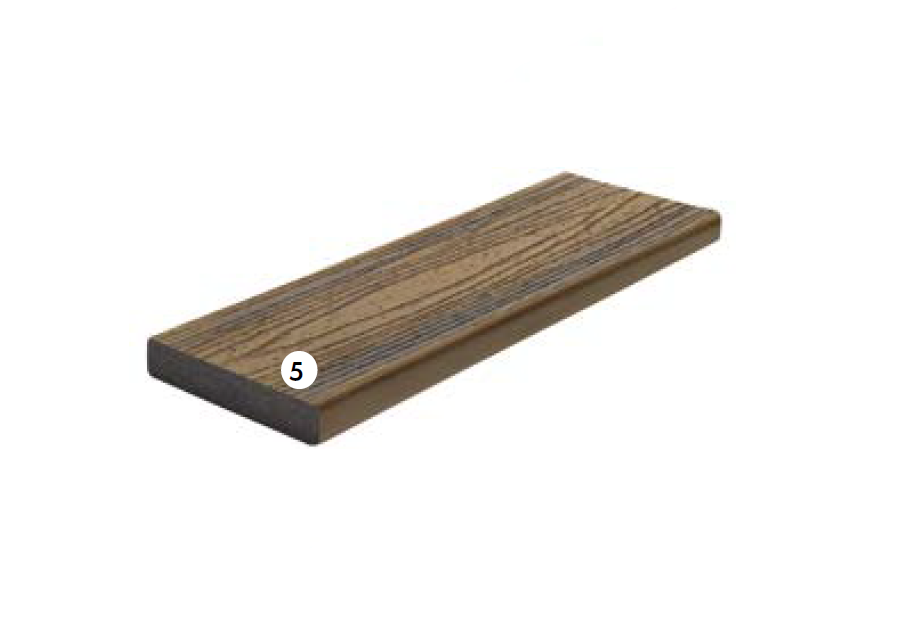 Trex™ Square Edge Board, Composite deck board, 25 Year Warranty