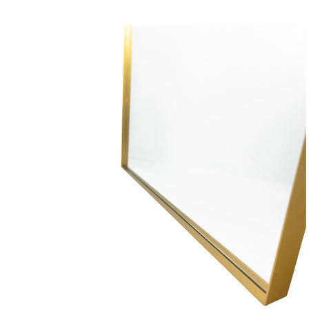 London Brass Standing or Wall hung Mirror - 800mm x 1800mm