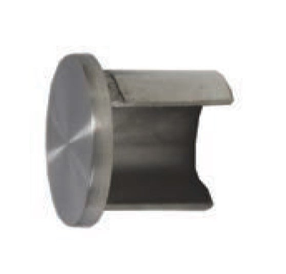 NANOROUND 25.4MM DIA END CAP 316 STAINLESS STEEL