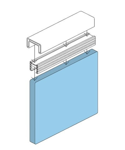 GRIPRAIL® 40X30MM HANDRAIL