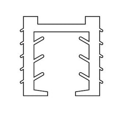 40x30mm GRIPRAIL and RUBBER