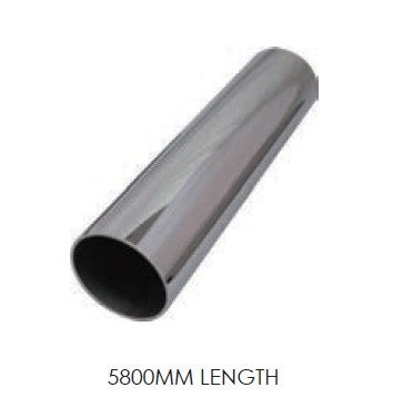MOD 50 ROUND 5800mm STAINLESS STEEL TUBE, 50.8MM