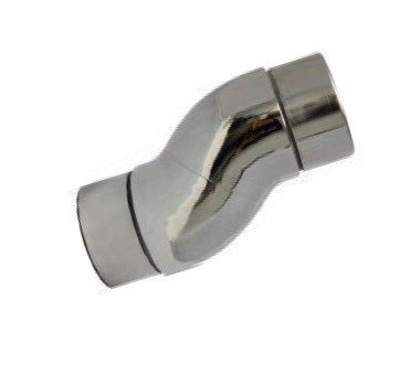 MOD 50 - ROUND ADJUSTABLE BEND JOINER 316 STAINLESS STEEL