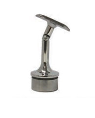MOD 50 - ROUND 316 STAINLESS STEEL RAIL SUPPORT SWIVEL CURVED SADDLE