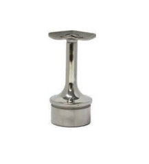 MOD 50 - ROUND 316 STAINLESS STEEL RAIL SUPPORT FIXED CURVED90 Degrees SADDLE
