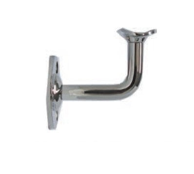 MOD 50 - ROUND 316 STAINLESS STEEL WALL SUPPORT FIXED CURVE SADDLE