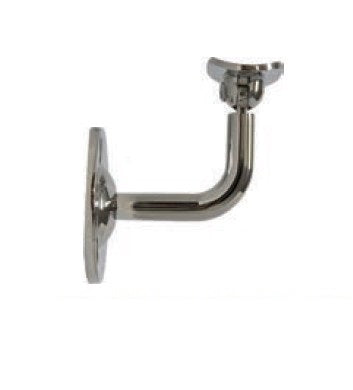 MOD 50 - ROUND 316 STAINLESS STEEL WALL SUPPORT SWIVEL CURVED SADDLE
