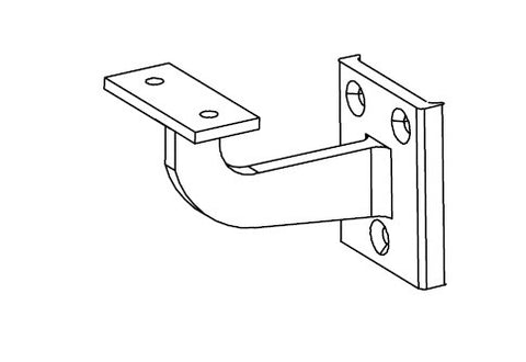 AUSTRALIS BALUSTRADE - OFFSET HANDRAIL RAIL CONNECTOR