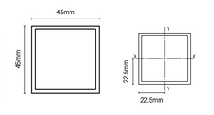 Batten Rail - 45mm x 45mm - 6100mm Long